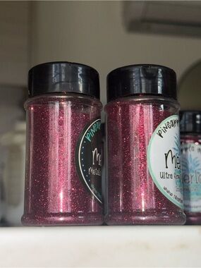 Metallic Merlot Glitter Shaker Bottle - Ultra Fine